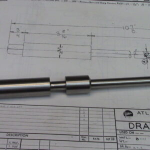 Atlas Milling Machine Drawbar M1-576